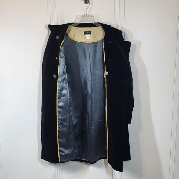 J. CREW WOMEN'S BLACK LIGHTWEIGHT COAT - Picture 6 of 7